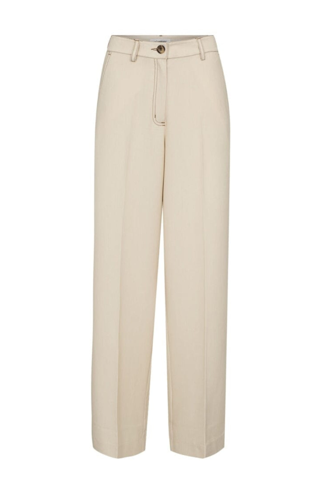 Co´Couture - Terrycc Denim Pant 31528 - 320 - Bisquit