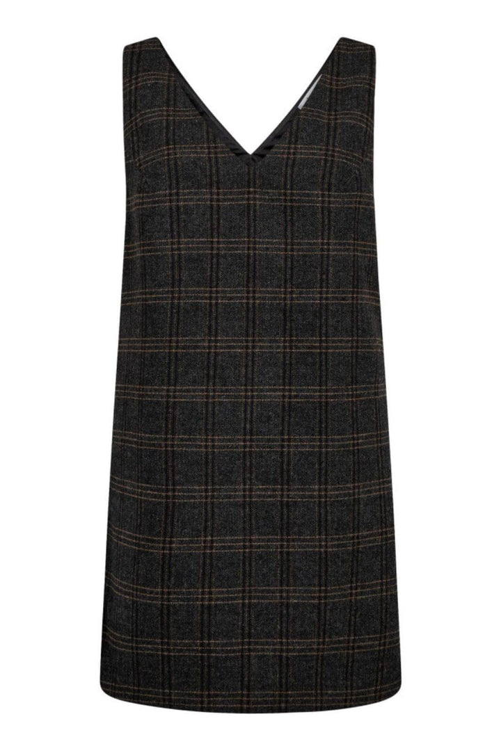 Co´Couture - Valeriecc Spencer V-Dress 36523 - 140 - Dark Grey