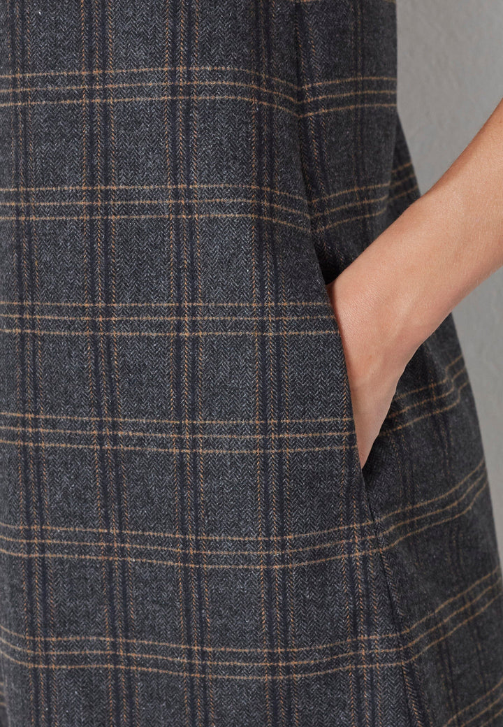 Co´Couture - Valeriecc Spencer V-Dress 36523 - 140 - Dark Grey Kjoler 