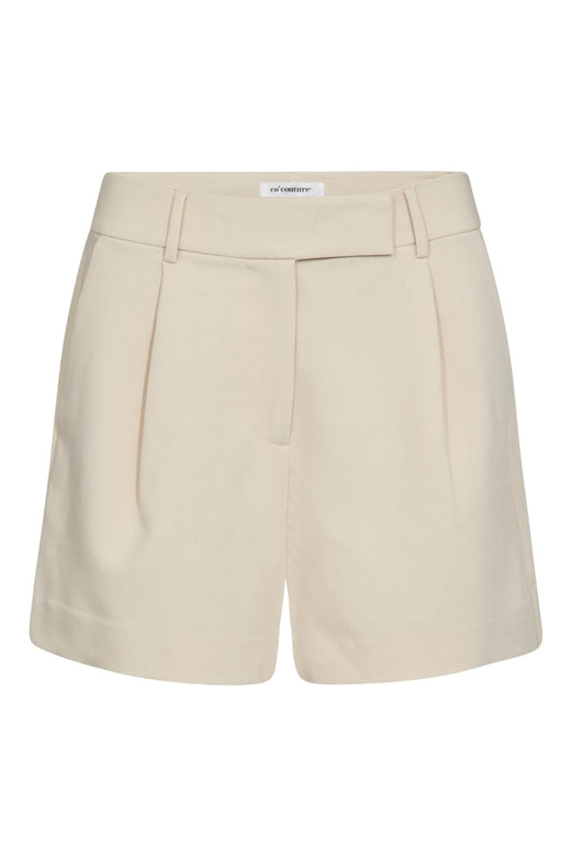 Co´Couture - Volacc Crop Pleat Shorts 31224 - 199 - Bone