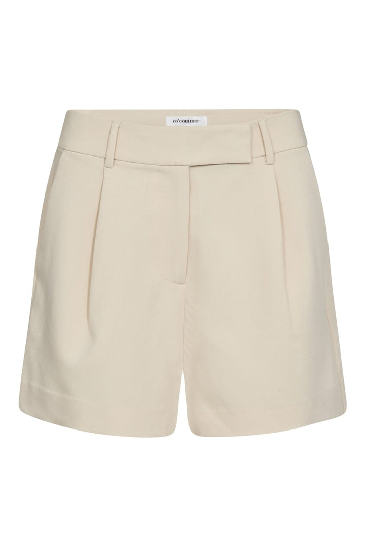 Co´Couture - Volacc Crop Pleat Shorts 31224 - 199 - Bone