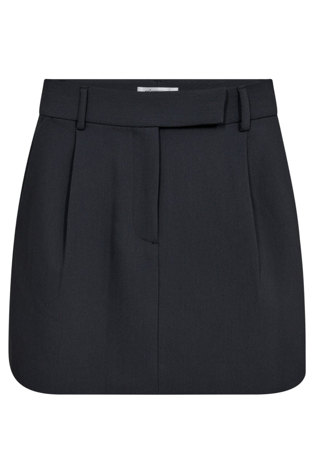 Co´couture - Volacc Crop Pleat Skirt 34105 - 61 Ink Nederdele 