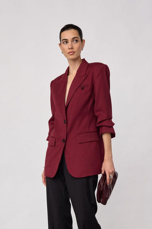 Co´Couture - Volicc Shoulder Blazer 500285 - 30006 - Berry Red