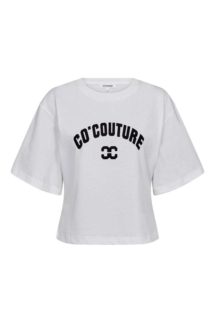Co´Couture - Zengacc Tee O-Neck 43013 - 40096 - Whiteblack