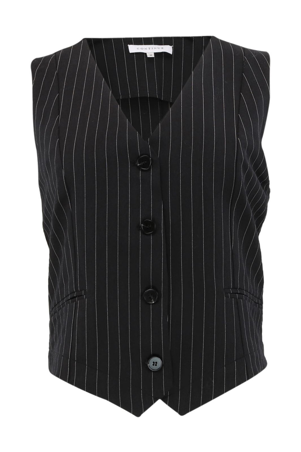 Continue - Bobby Pinstripe - Black Pinstripe Veste 