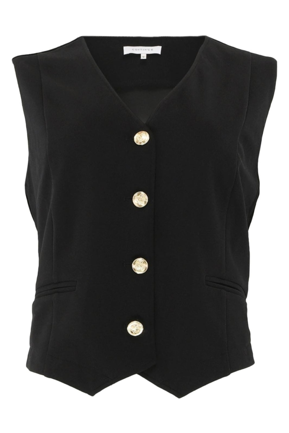 Continue - Bobby Vest Gold - 01 Black Veste 