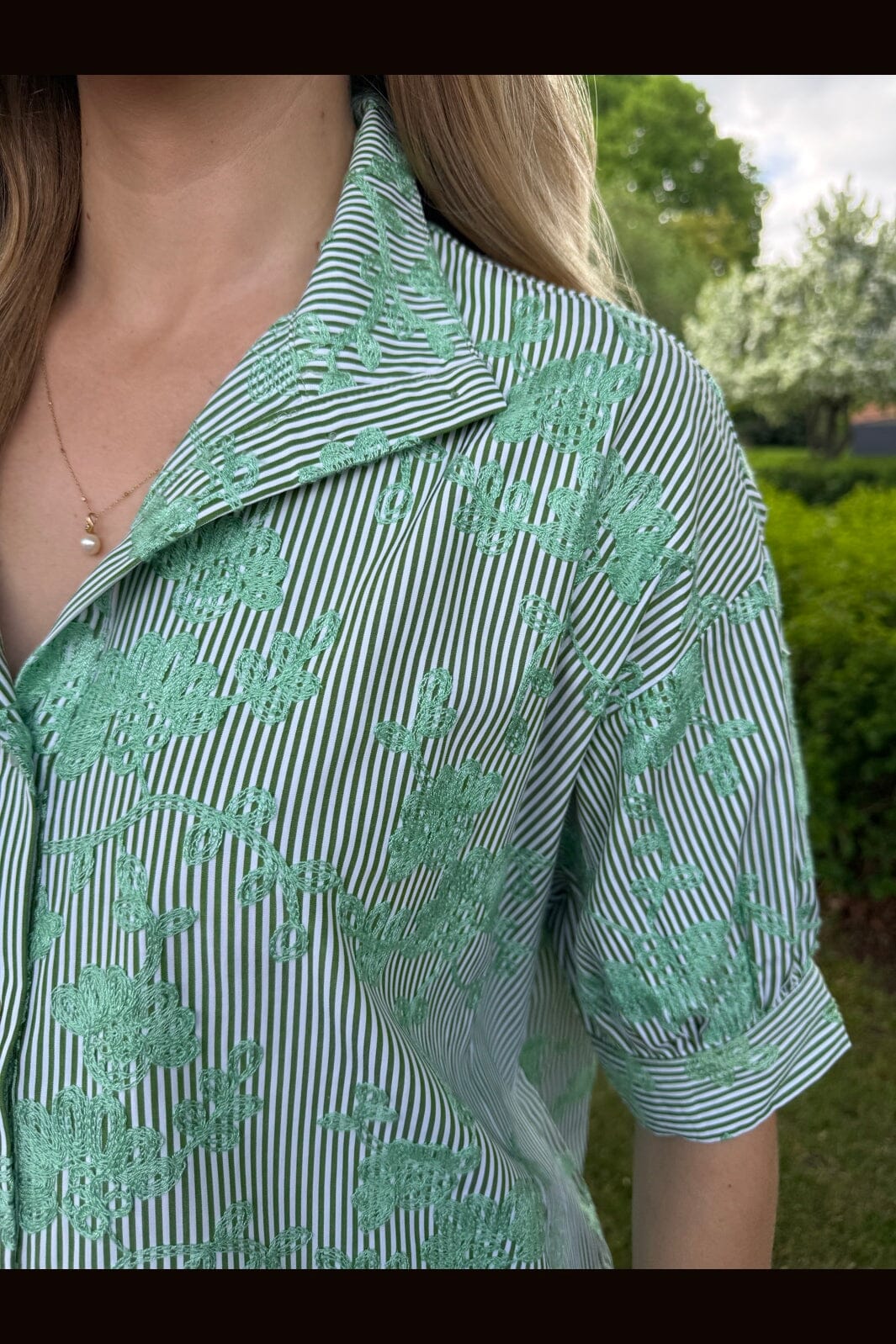 Continue - Jessie 15299 - Green Stripe