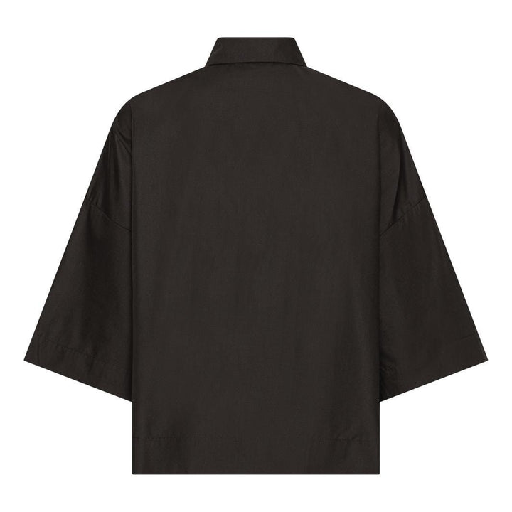 Continue - Klara Shirt 15039 - Black Skjorter 
