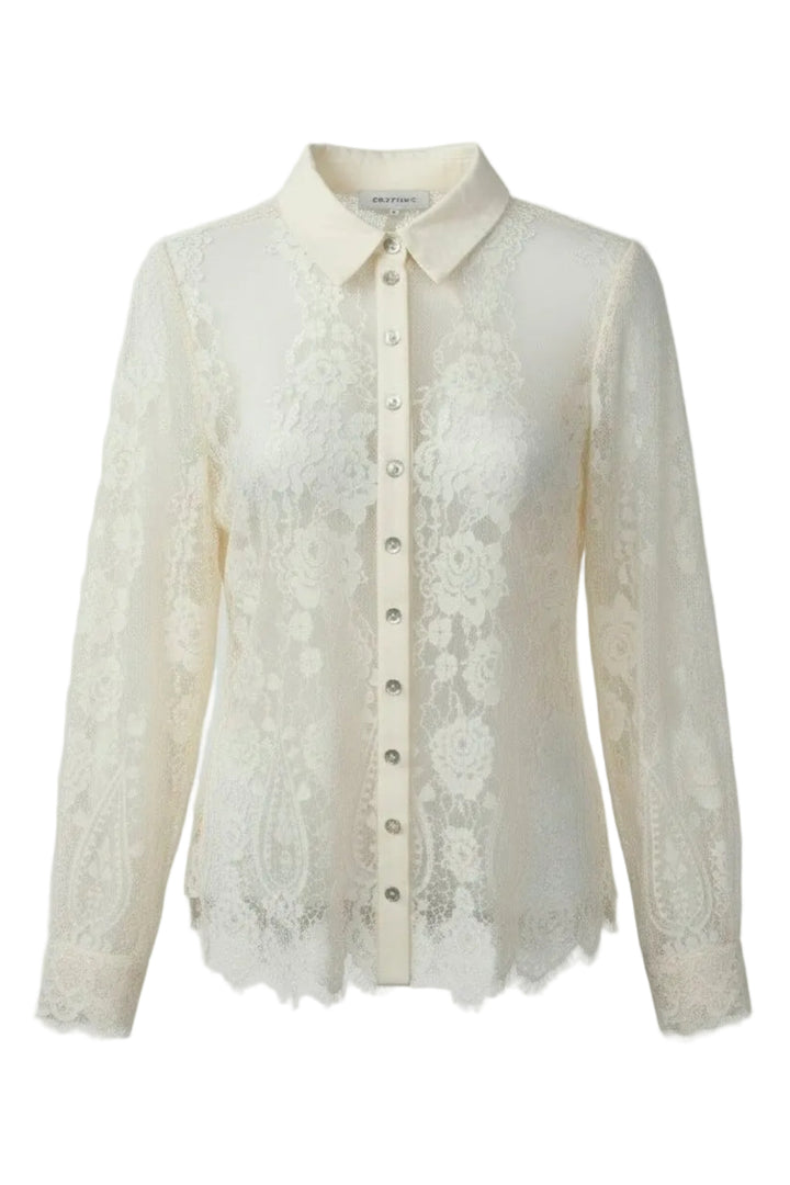 Continue - Paloma Lace L/S 15363 - Off White