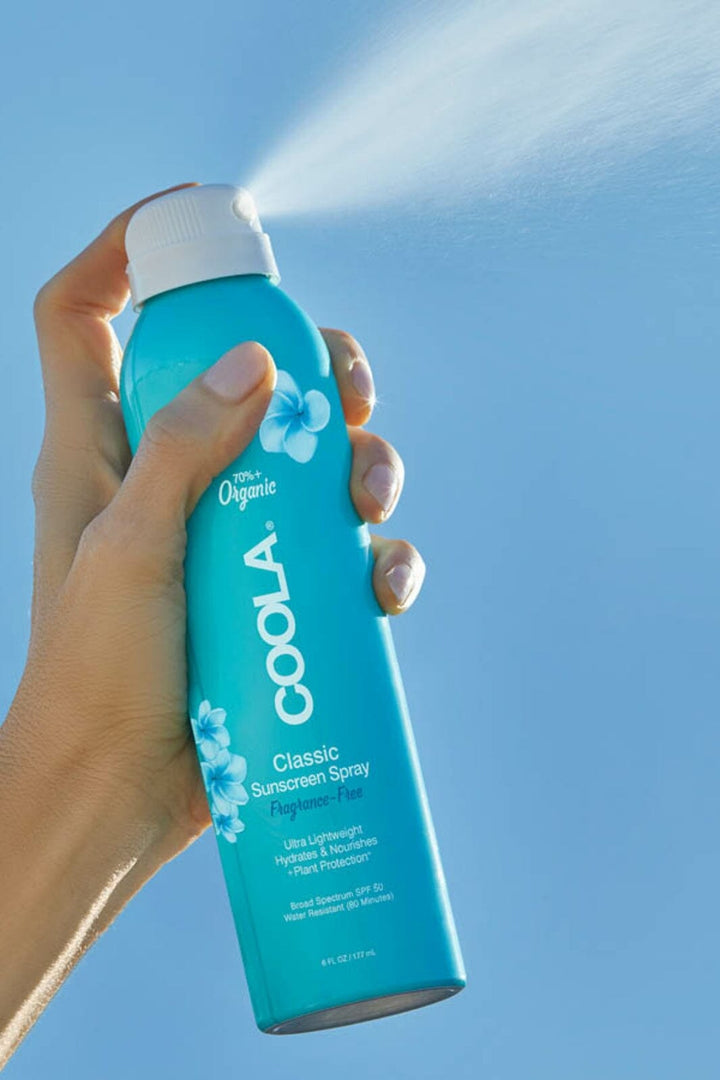 Coola - Classic Body Spray Fragrance Free SPF 50 Hudpleje 
