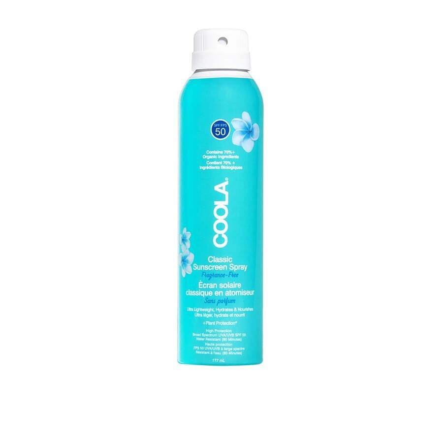 Coola - Classic Body Spray Fragrance Free SPF 50 Hudpleje 