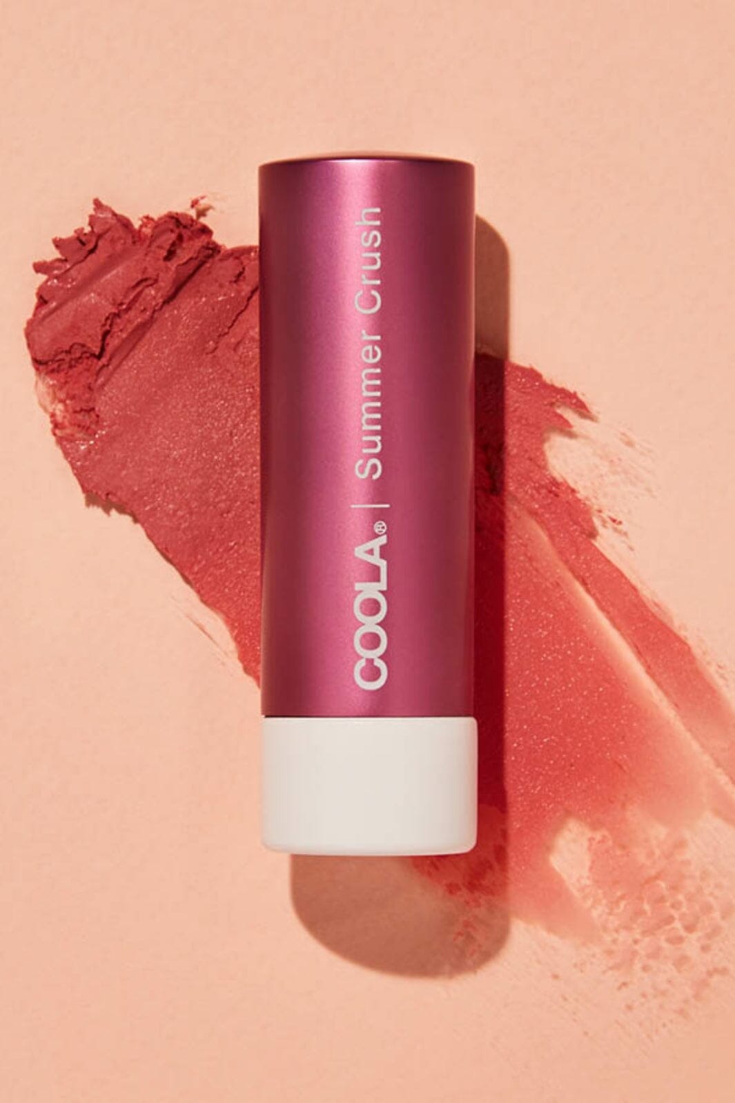 Coola - Mineral Liplux Tinted Lip Balm SPF 30 - Summer Crush (Dark Pink) Læbepleje 