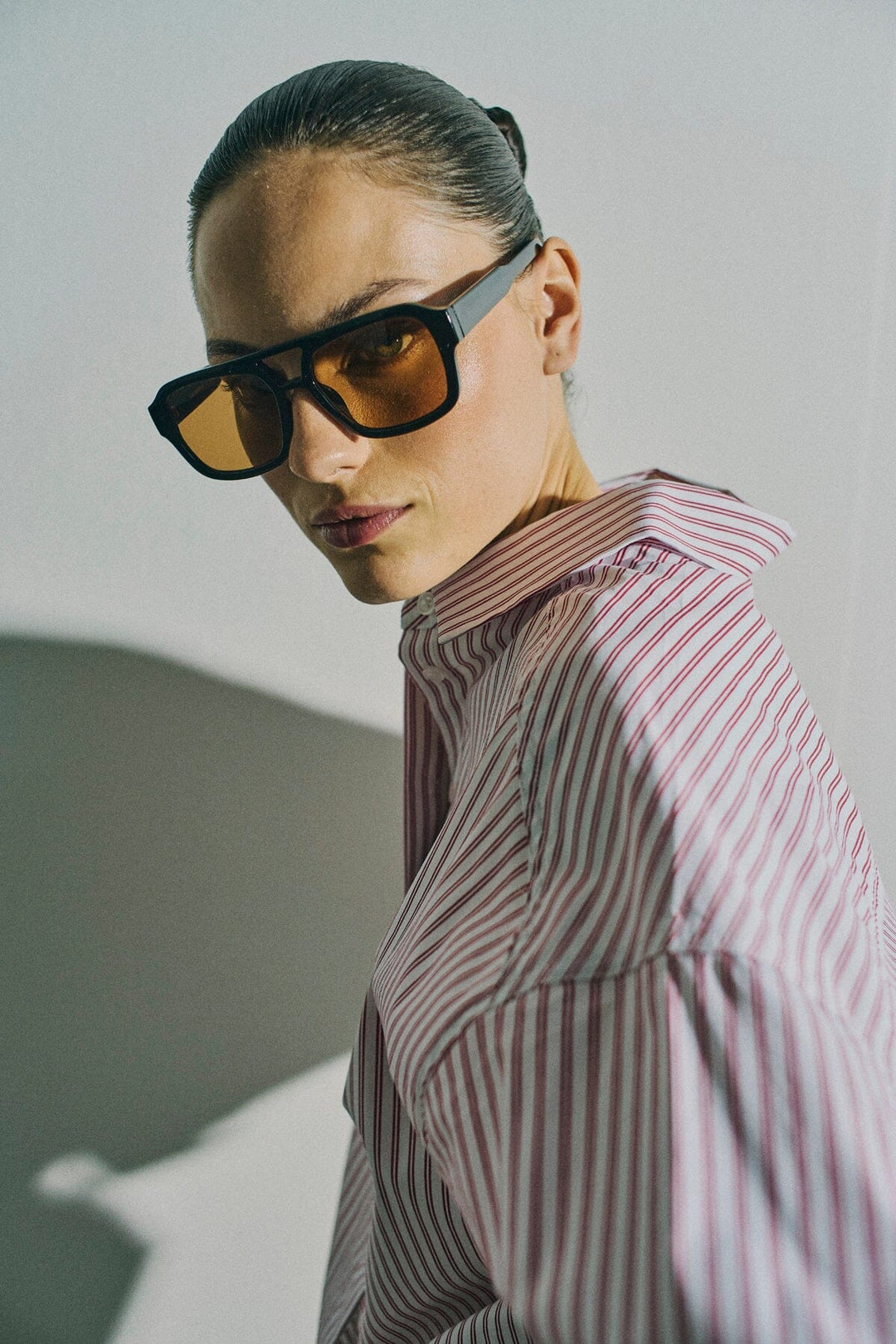 Copenhagen Muse - Cmmaryann-shirt 207732 - 1039 Bright White W, Goji Berry Skjorter 