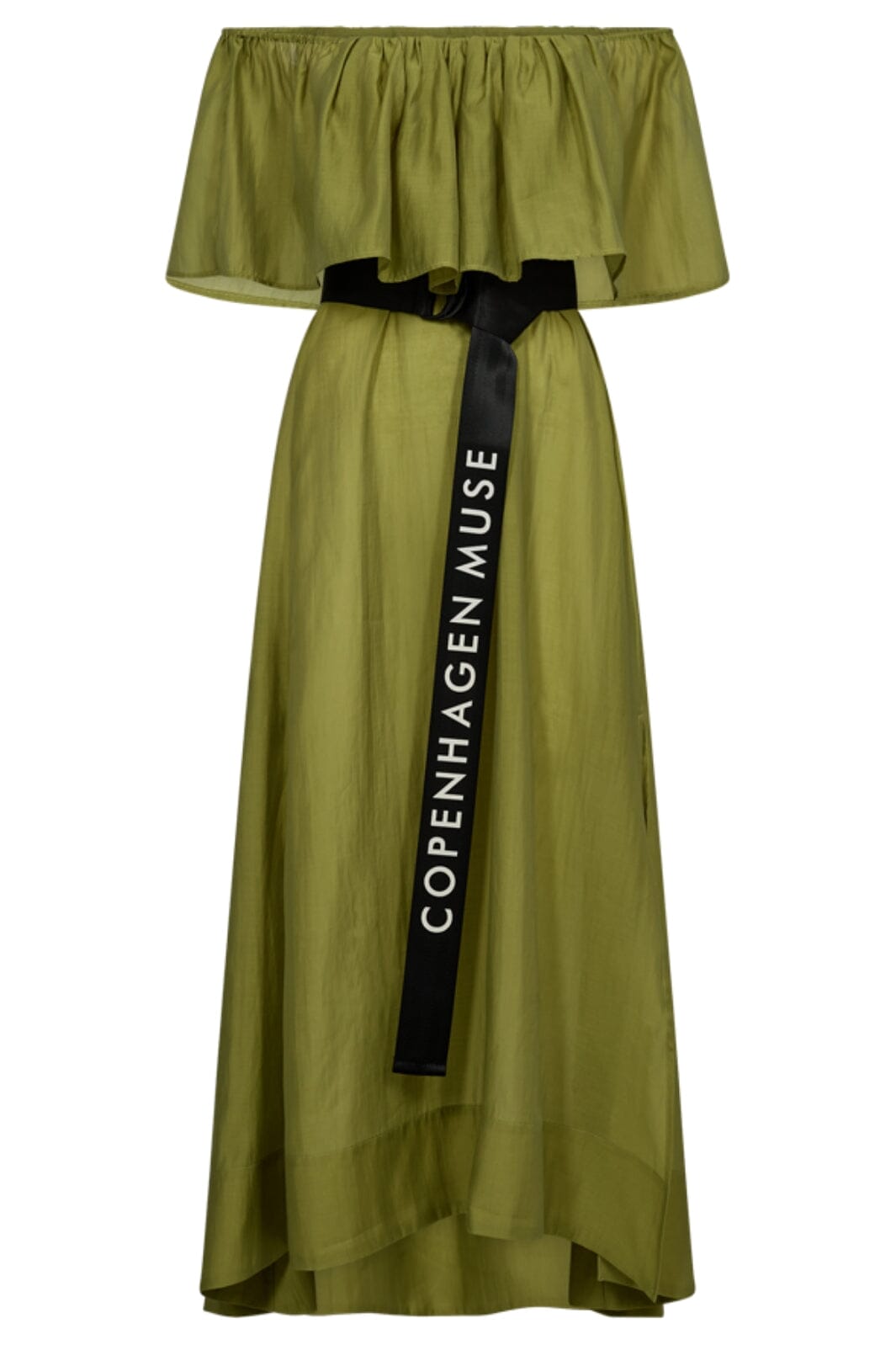 Copenhagen Muse - Cmmolly-Dress - Spinach Green Kjoler 