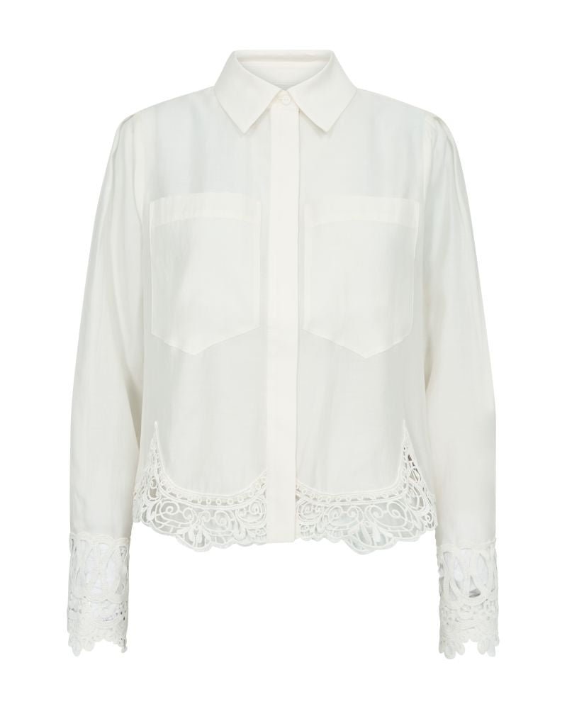 Copenhagen Muse - Molly-shirt 206932 - 8273 Jet Stream