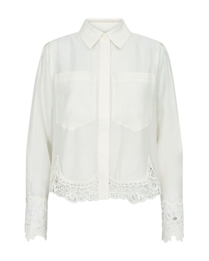 Copenhagen Muse - Molly-shirt 206932 - 8273 Jet Stream