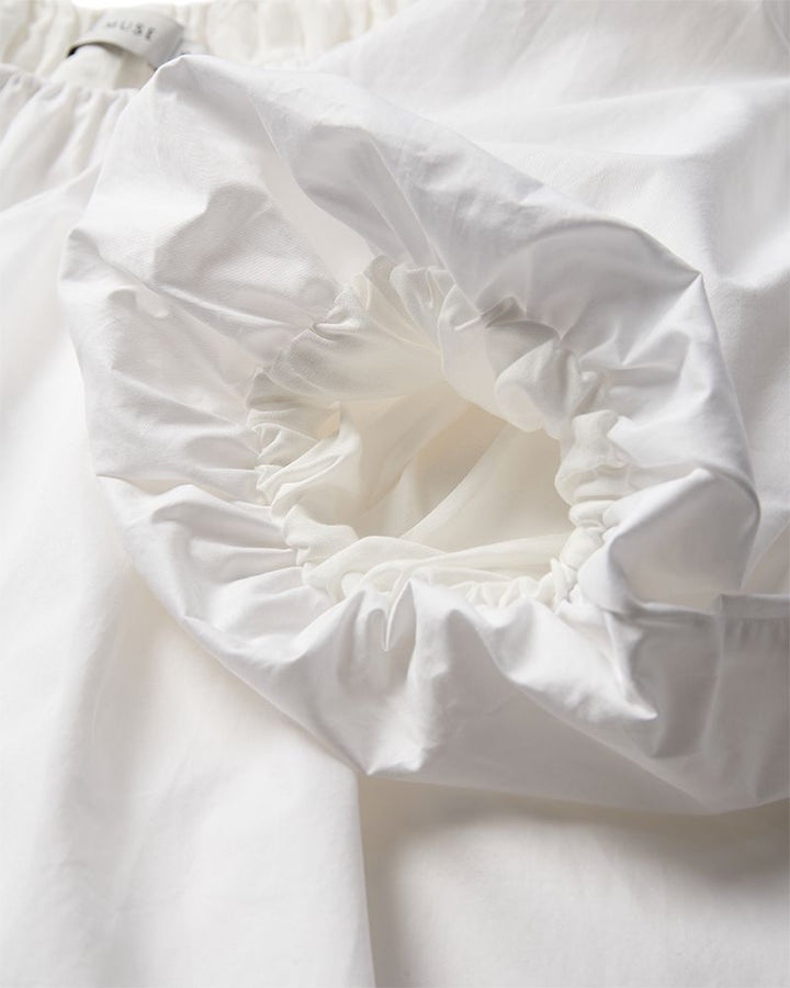 Copenhagen Muse - Cmshirley-blouse - 1010 Bright White Bluser 