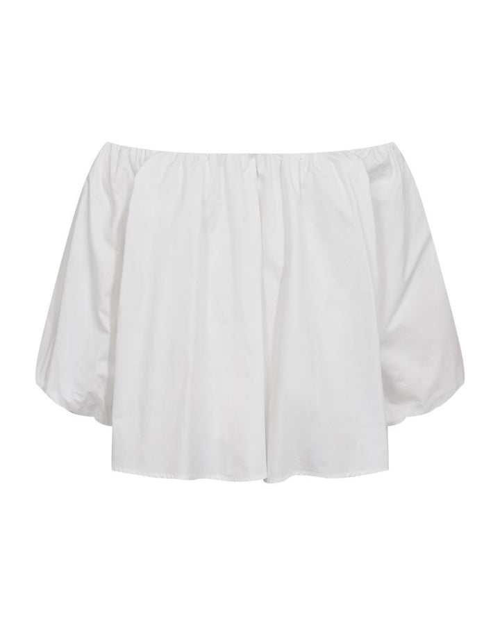 Copenhagen Muse - Cmshirley-blouse - 1010 Bright White Bluser 
