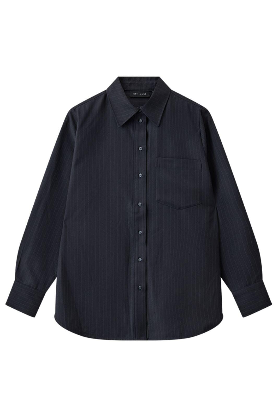 Copenhagen Muse - Cmstina-shirt 207354 - 3880 Total Eclipse Skjorter 