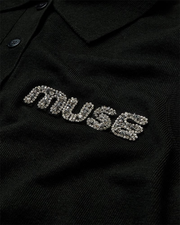 Copenhagen Muse - Cmveran-polo 206825 - 1000 Black