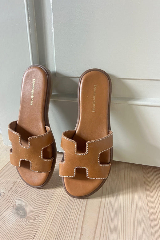 Copenhagen Shoes - All For Love CS8974 - 0241 - Cognac Sandaler 