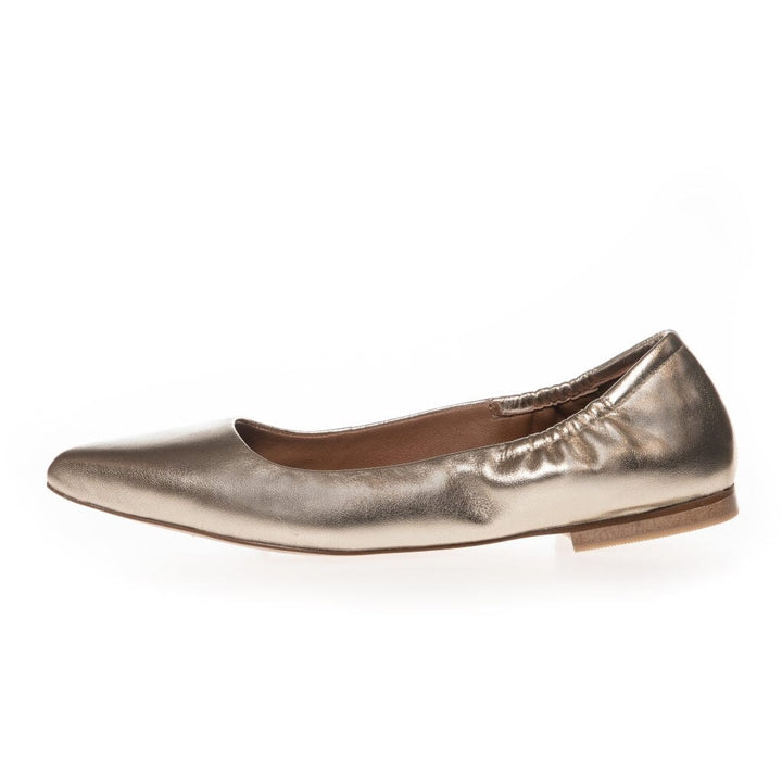 Copenhagen Shoes - Ballerina 23 Leather - 005 Gold Ballerinaer 