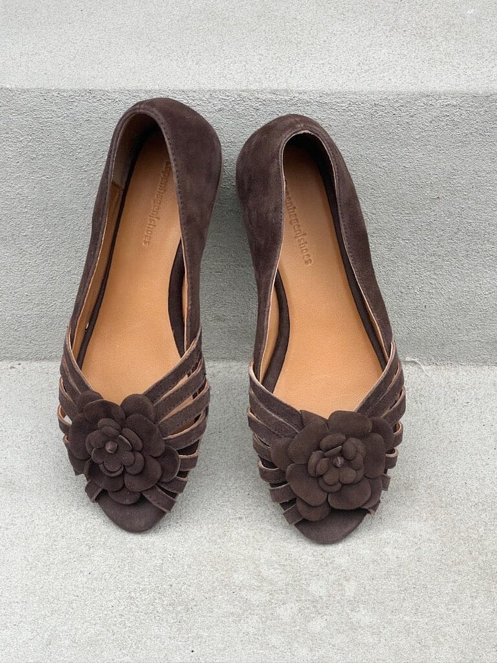 Copenhagen Shoes - La Femme CS8877 - 004 - Dark Brown Ballerinaer 