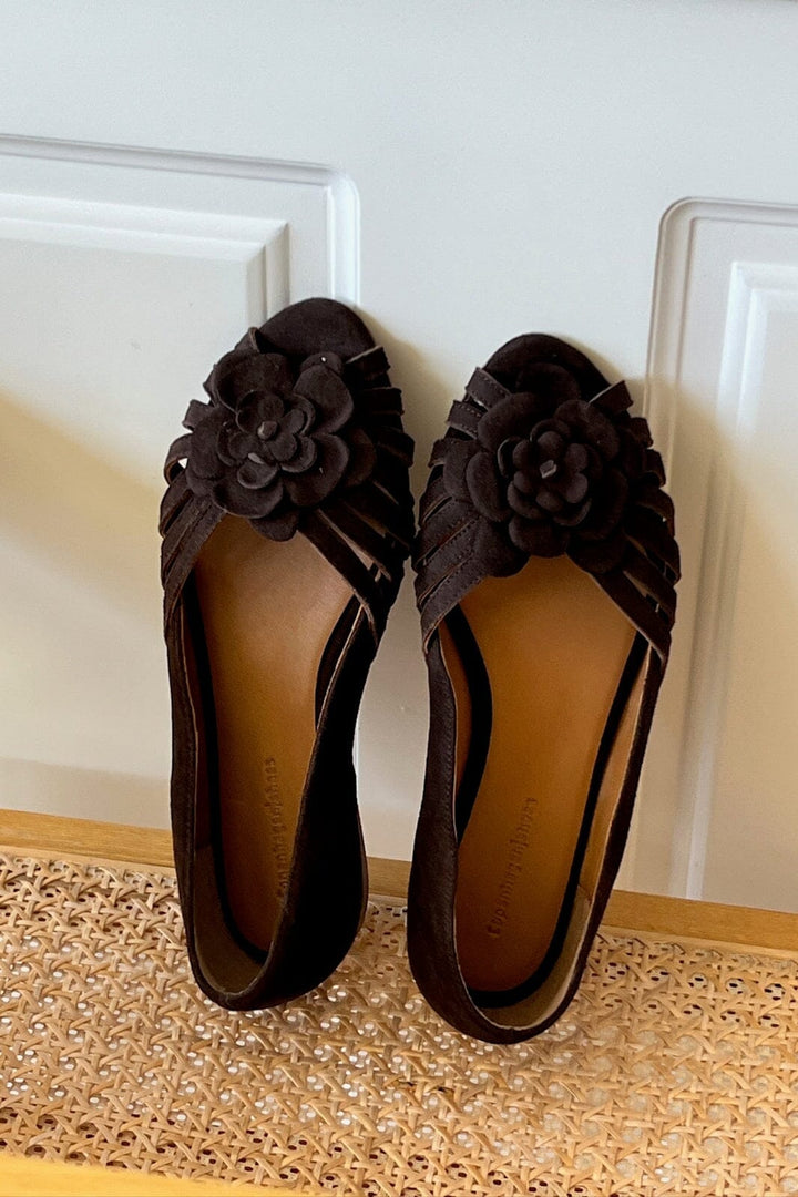 Copenhagen Shoes - La Femme CS8877 - 004 - Dark Brown Ballerinaer 