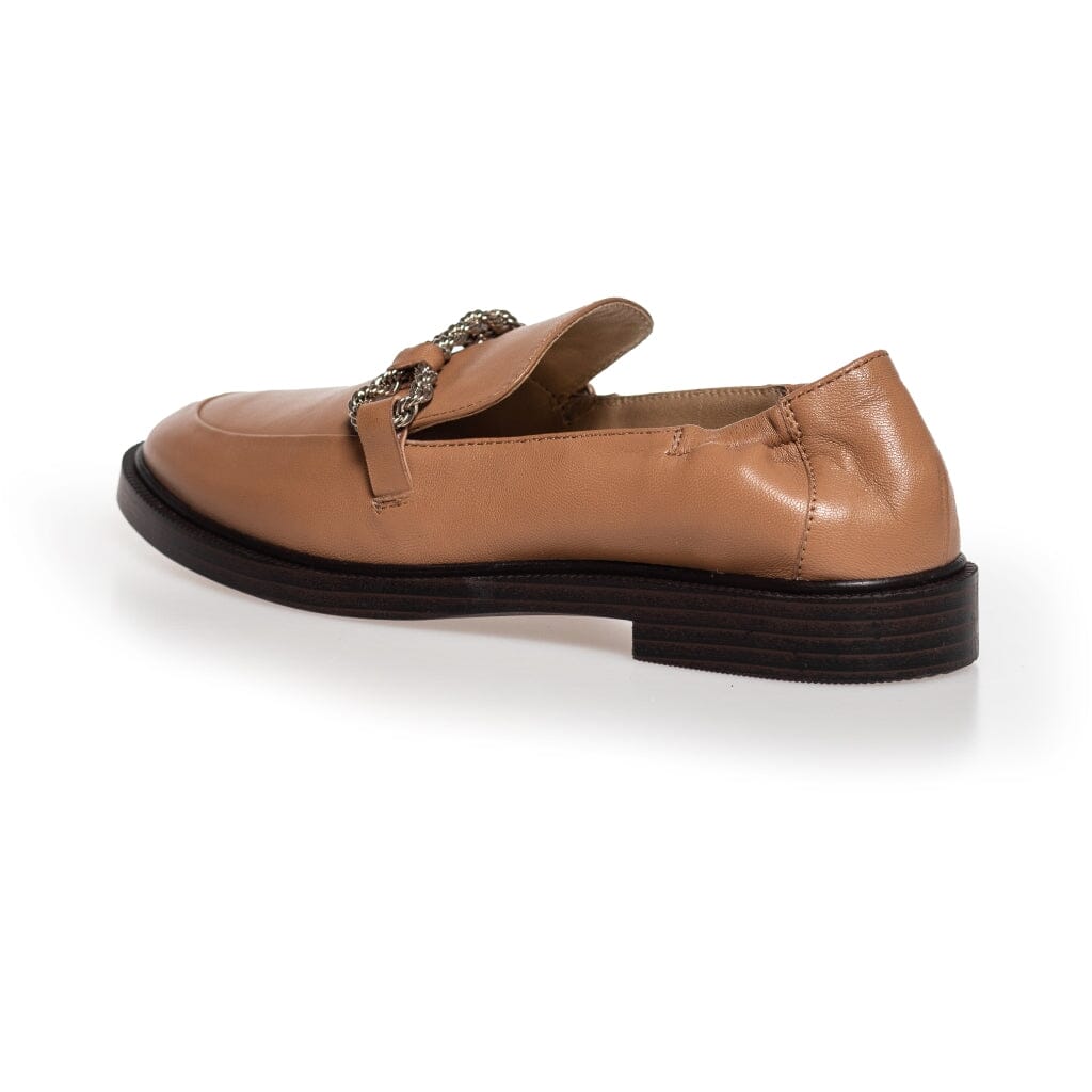 Copenhagen Shoes - Love And Walk - 0133 Cappuccino Loafers 