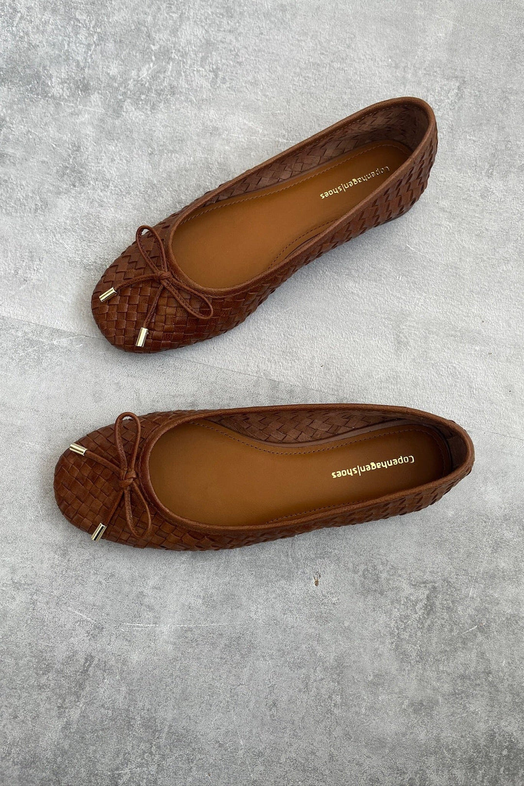 Copenhagen Shoes - Lucie CS8904 - 0241 - Cognac Ballerinaer 