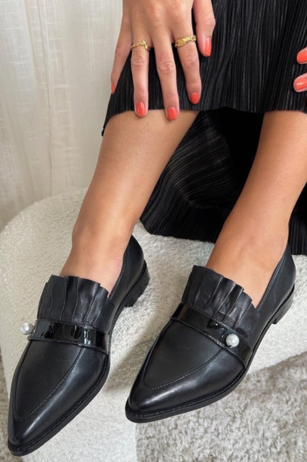 Copenhagen Shoes - Me - 0001 Black Loafers 