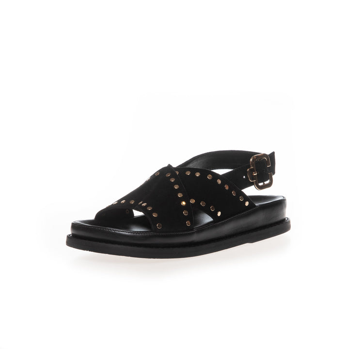 Copenhagen Shoes - Stronger Studs - 0001 Black Sandaler 