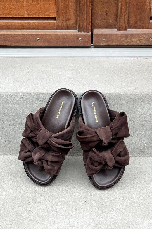 Copenhagen Shoes - Summer Dream Suede CS8399 - 0012 - Brown Sandaler 