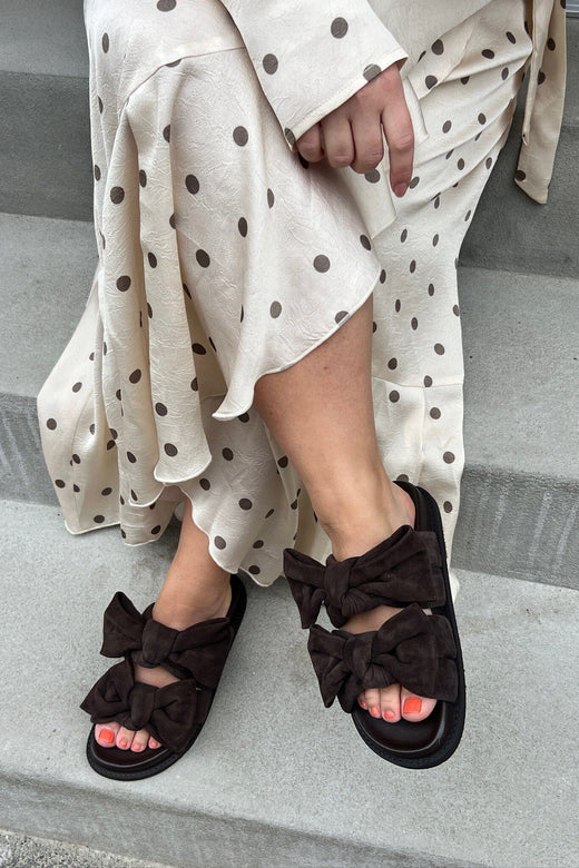 Copenhagen Shoes - Summer Dream Suede CS8399 - 0012 - Brown Sandaler 