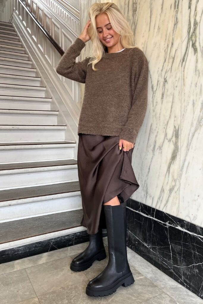 Copenhagen Shoes - The Laura Boot CS8737 - 0001 - Black Støvler 