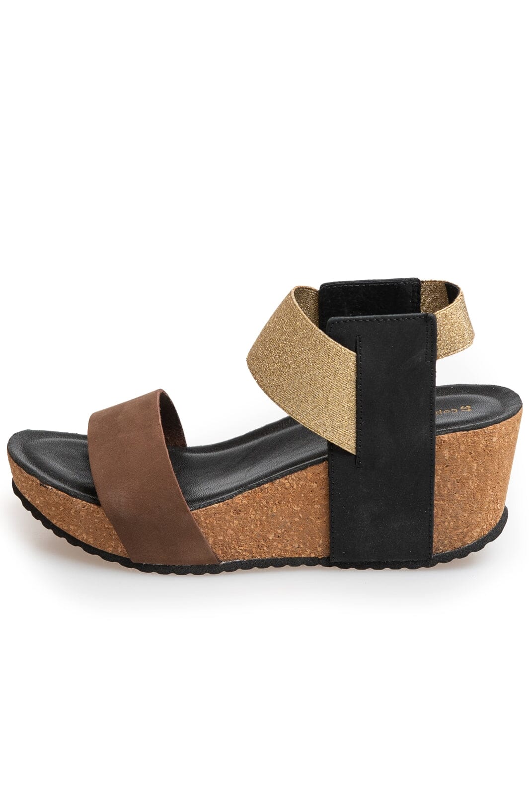 Copenhagen Shoes - The New Daniela - 257 Brown Gold Sandaler 