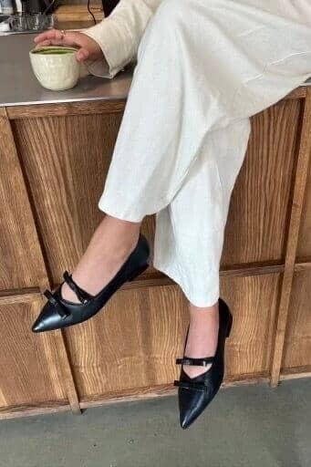 Copenhagen Shoes - The One CS8641 - 0001 - Black Ballerinaer 