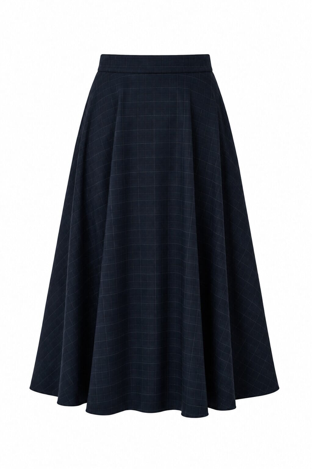 Cras - Aisha Skirt C740 - Dark Grey Check Nederdele 