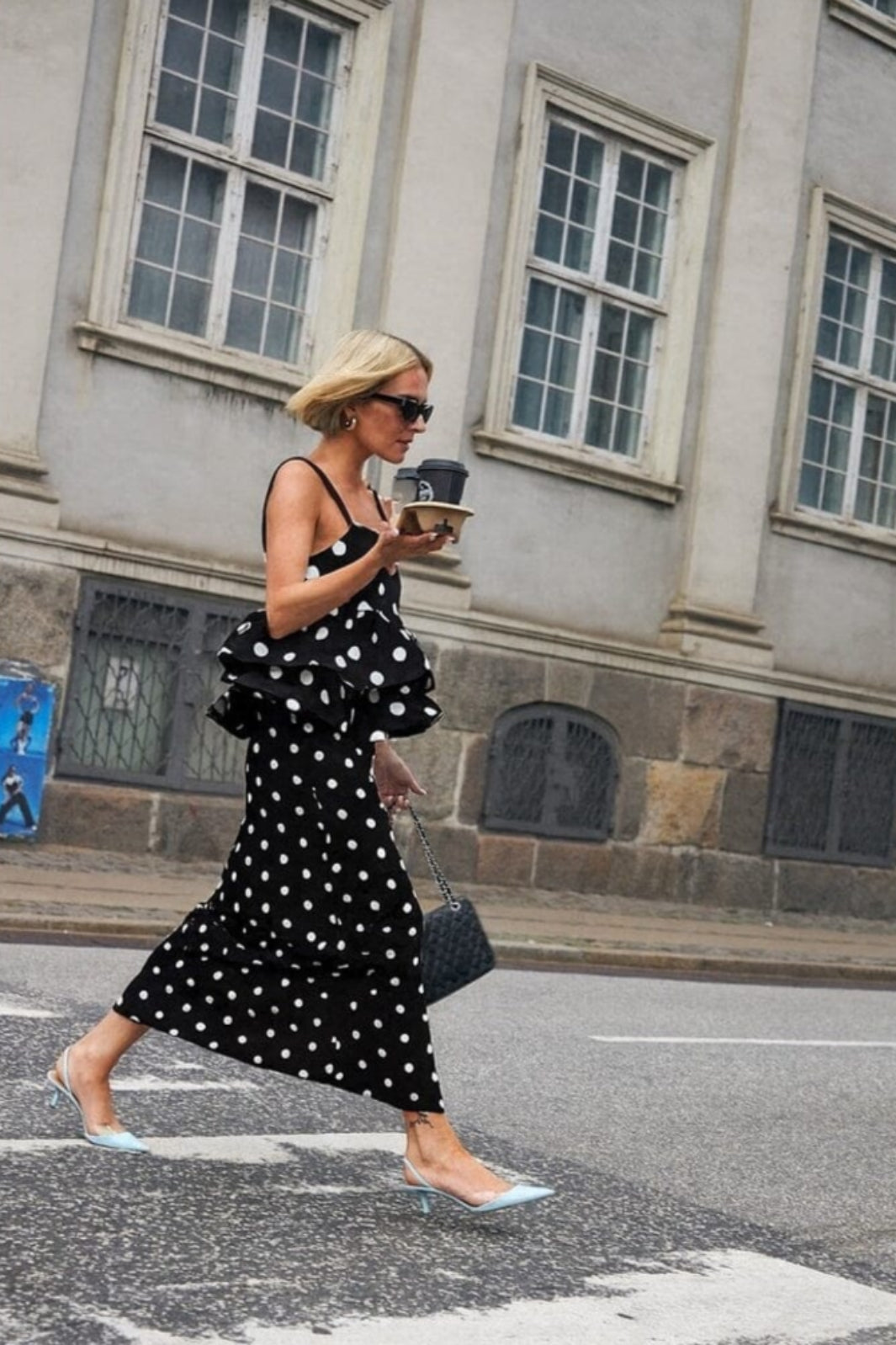 Cras - Joselle Skirt CE1041 - 8144 Black Polka
