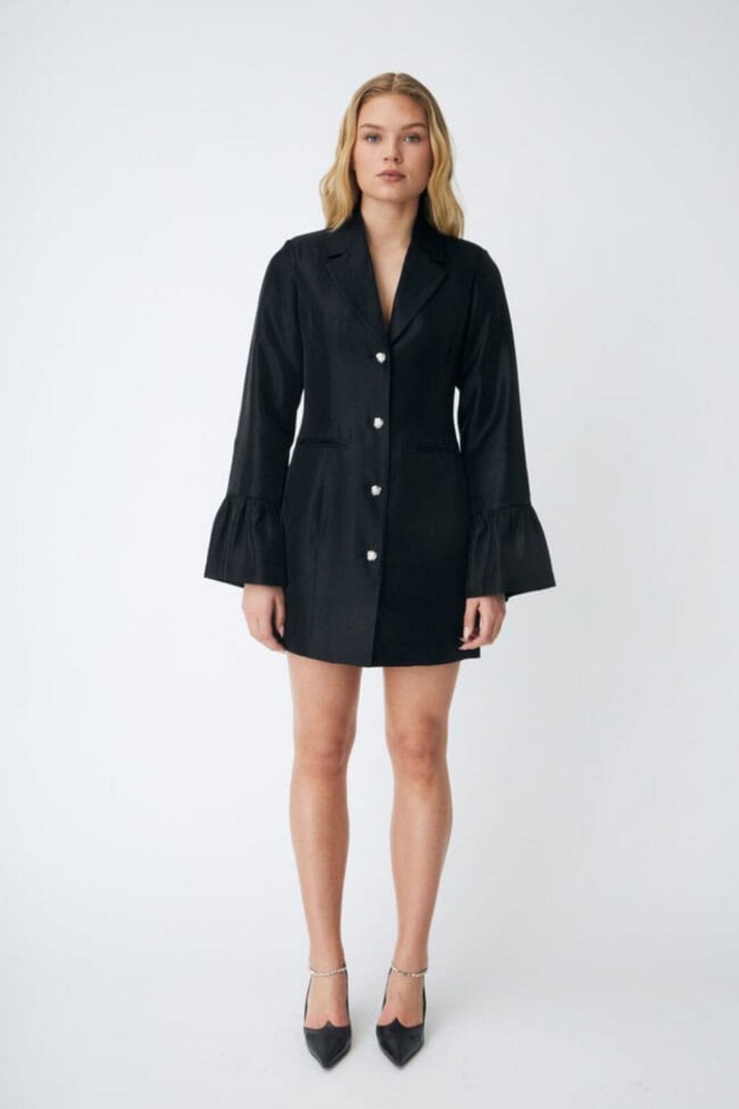 Cras - Nolina Blazer Dress C582 - 9999 Black Kjoler 
