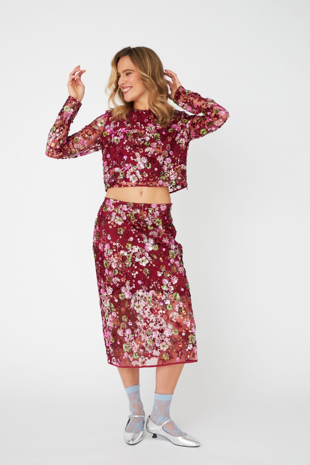 Cras - Queen Blouse C485 - 4044 Cabernet Bluser 