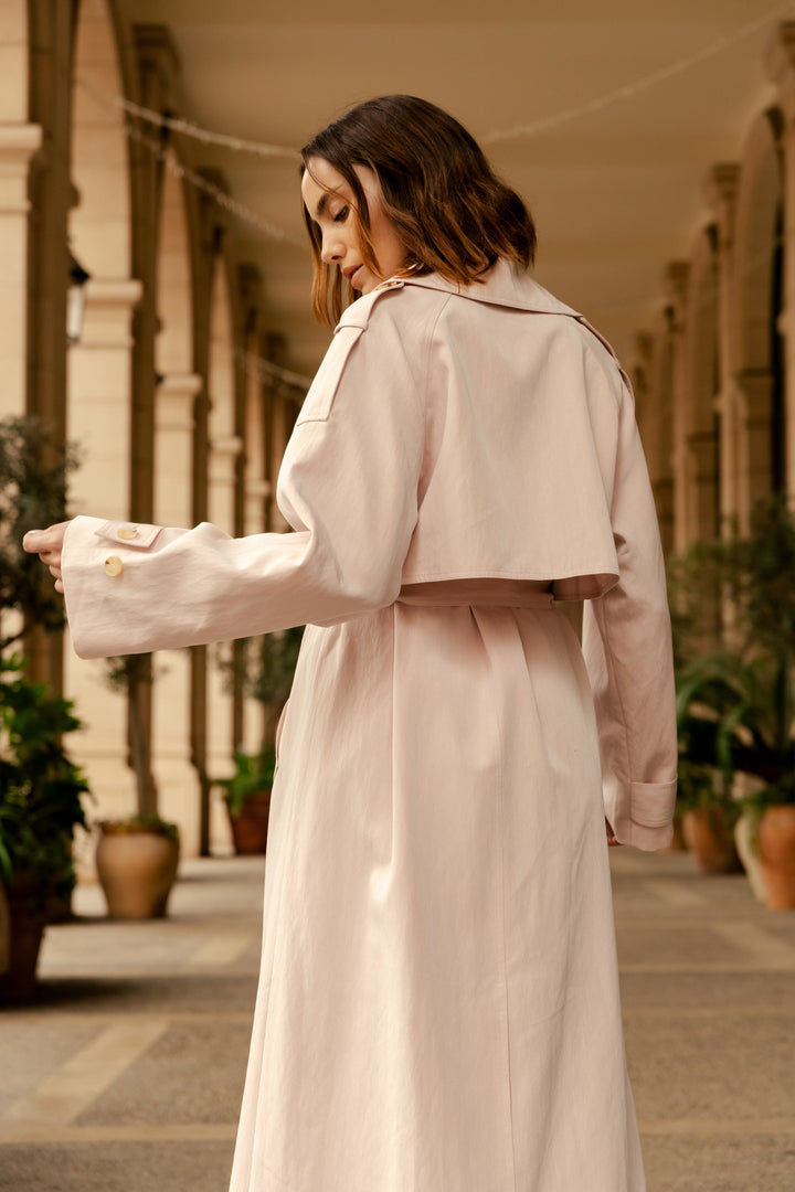 Cras - Sprii Trench Coat C646 - 4051 - 4051 Orchid Pink Frakker 