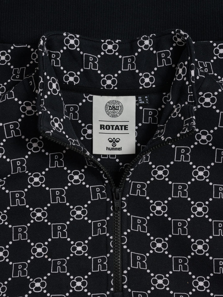 DBU x Rotate - 232035 Oversized Halfzip 70051 - 2001 Black Sweatshirts 