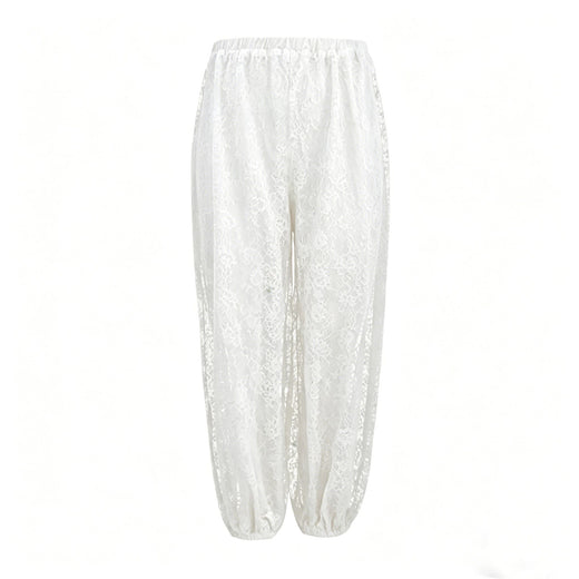 Dear Molly - Ballon Lace Pants 165142B - Off White Bukser 