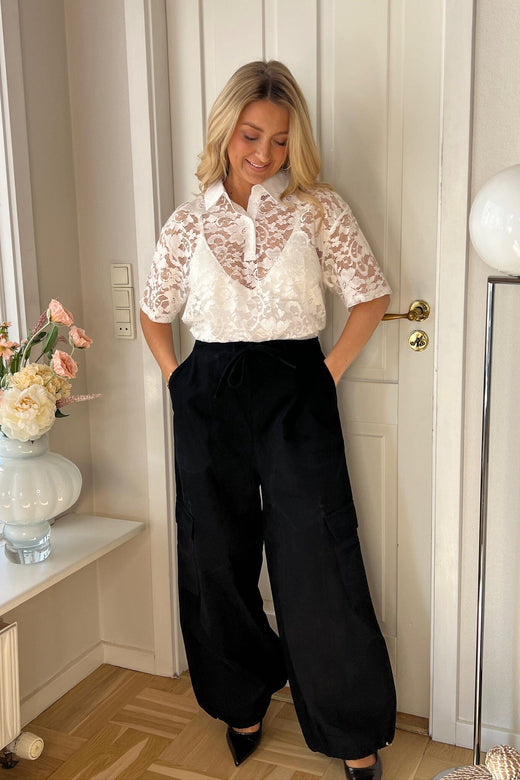 Dear Molly - Cargo Pants Ch161305b - Black 