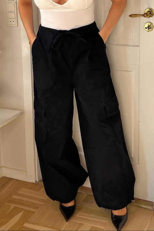 Dear Molly - Cargo Pants Ch161305b - Black 