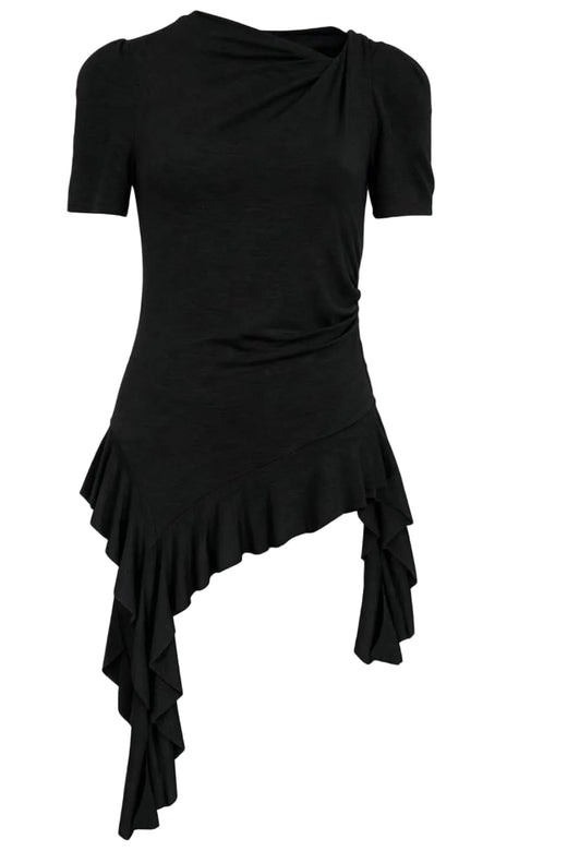 Dear Molly - Elma T-shirt   Ch172056b  - Black