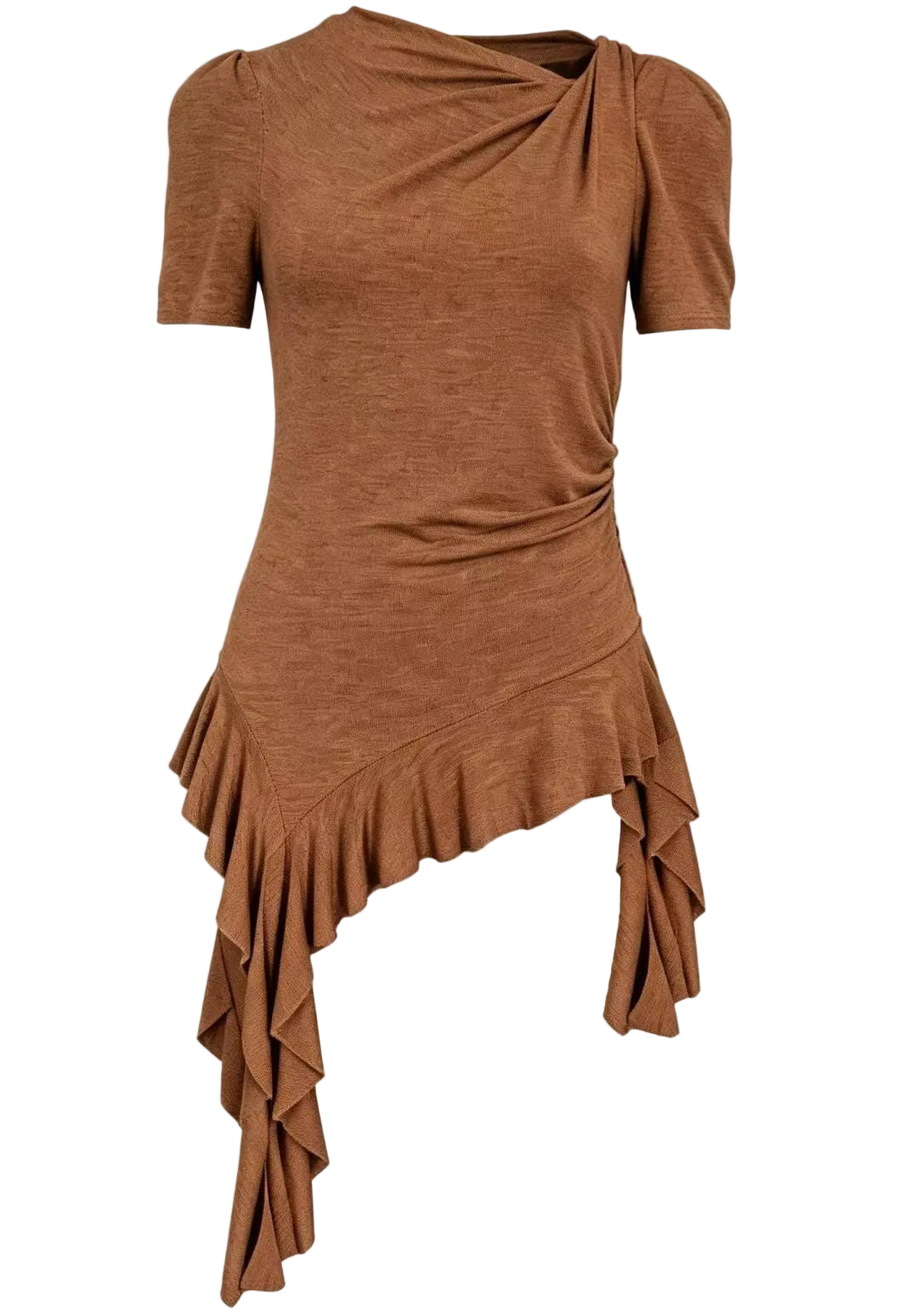 Dear Molly - Elma T-shirt   Ch172056b  - Brown