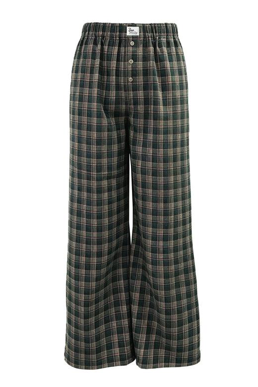 Dear Molly - Gurli Pants - Pink Green Checker Bukser 