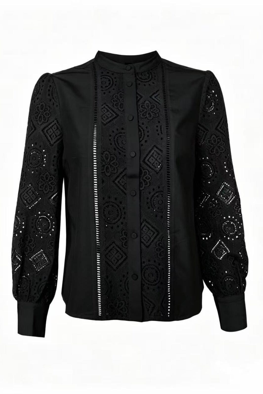 Dear Molly - inge Shirt - Black Skjorter 